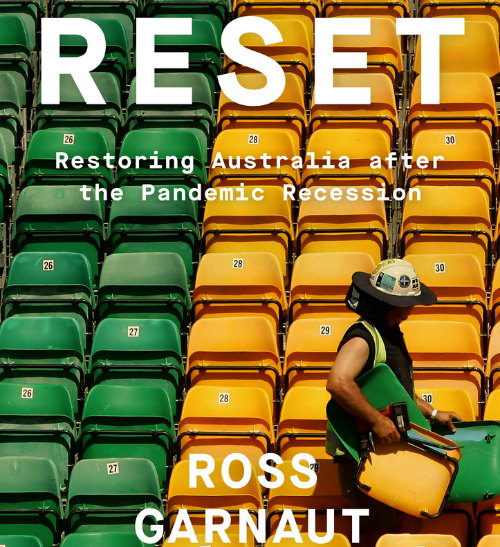 Reset book cover by Ross Garnaut