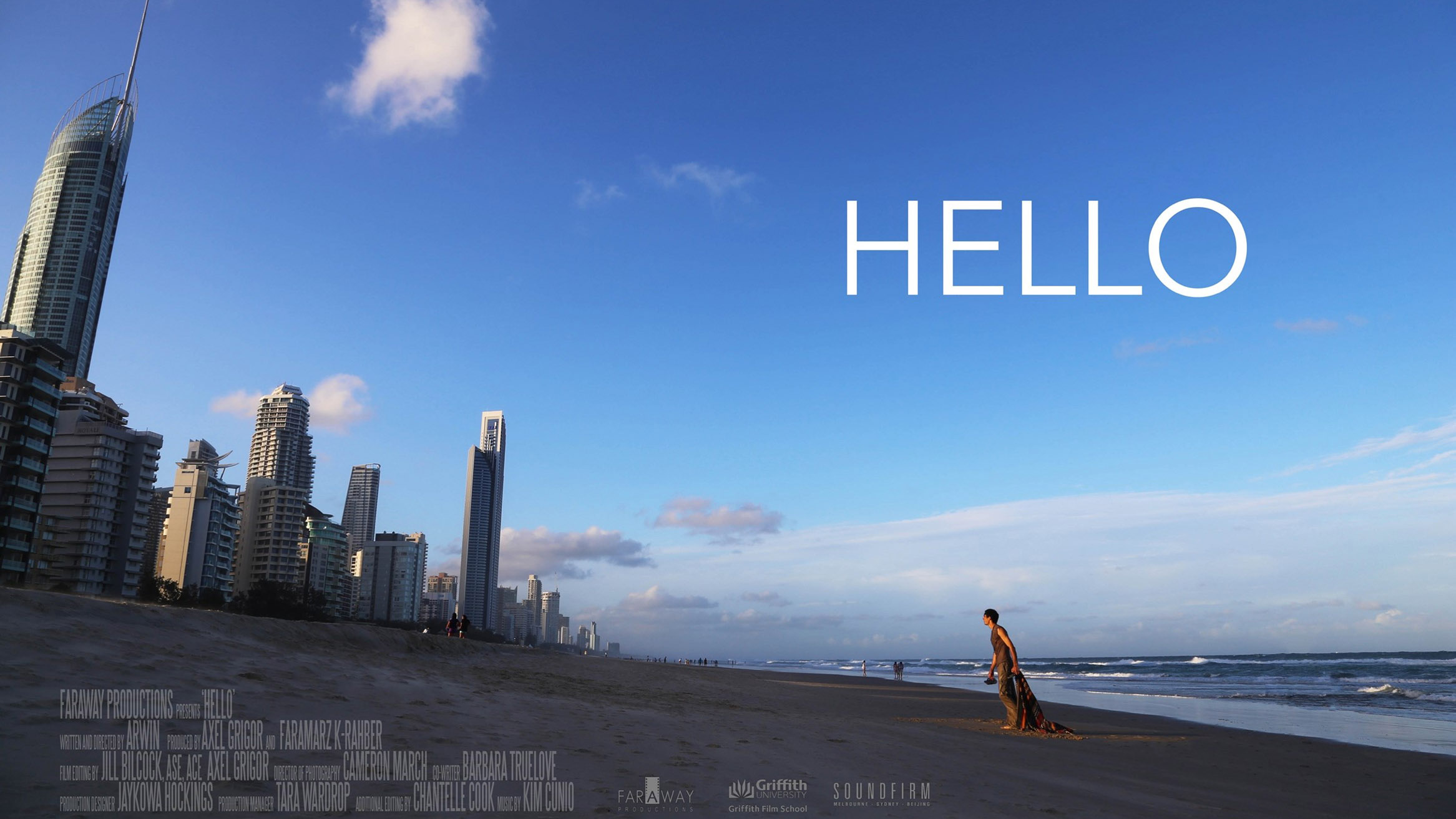 Hello: A visual portrayal of Director Arwin Arwin’s journey from Afghanistan to Australia. Arwin makes a momentous decision in the search for freedom and hopes for a better future, experiencing his own personal rites of passage and developing a new sense of maturity. Director Arwin Arwin