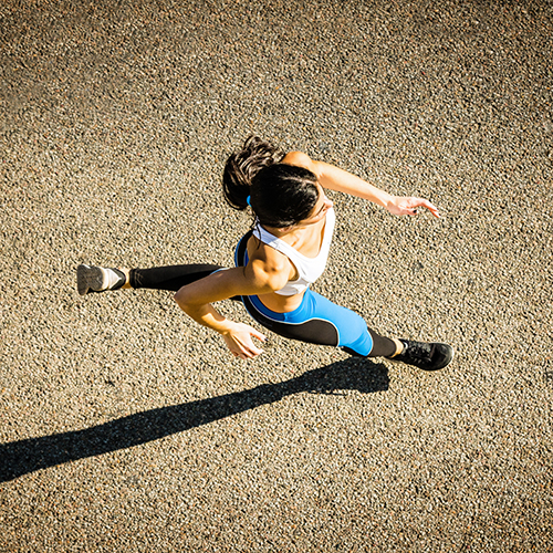 Female runner