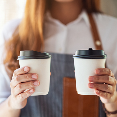 takeaway coffees