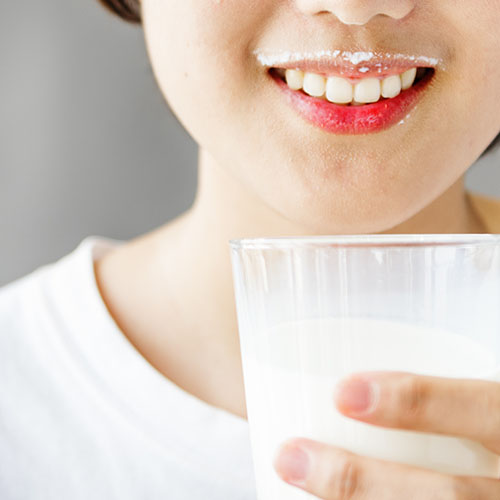 milk moustache