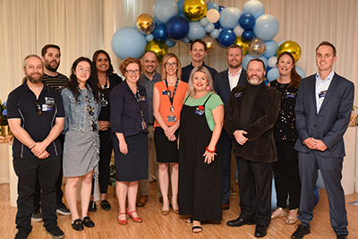 Professional staff recognised for excellence on key projects, customer service