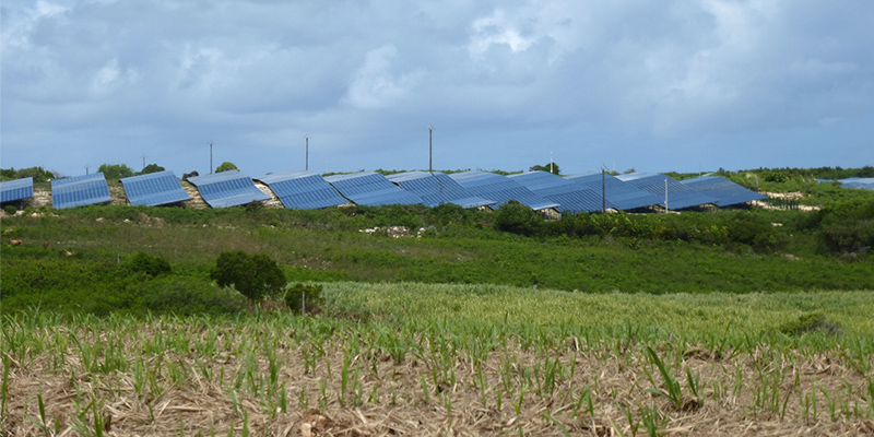 Solar panels photo by John Boland.