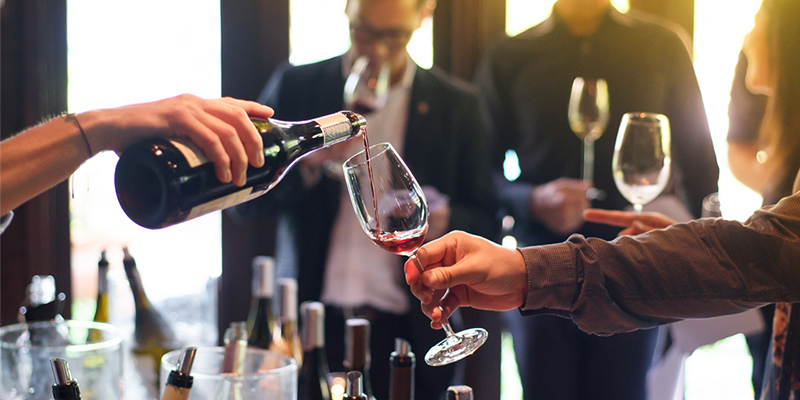 Wine tasting