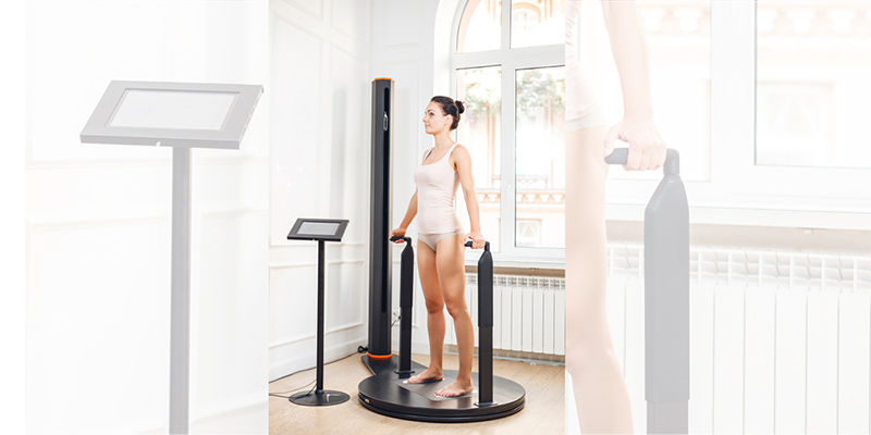 A 3D body scanner could replace manual anthropometric tests and MRIs for athletes. 