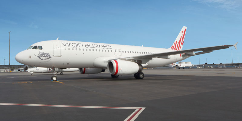 A Virgin aeroplane