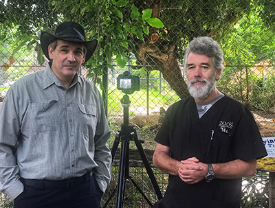 Professor Javaan Chahl and Dr Ian Smith.