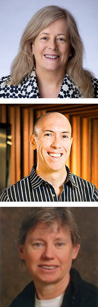 Professor Caroline McMillen, Professor Lorimer Moseley and Professor Sara Jones.