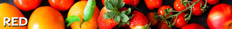 Red fruit and veg contain antioxidants. Shutterstock