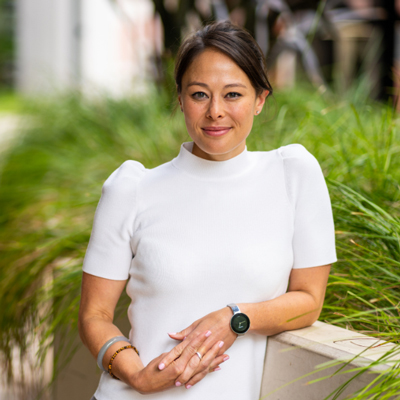 Program Director for the Bachelor of Digital Business Dr Sarah Chua. The Bachelor of Digital Business has been recognised by the AACSB as an Innovation that Inspires.