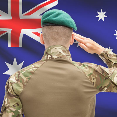 Australian soldier