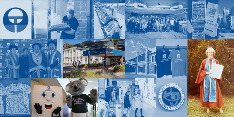 Images from the UniSA Time Capsule