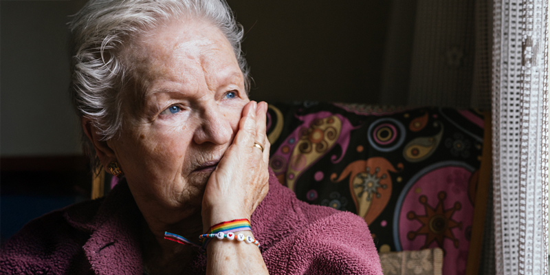 Older LGBTI+ woman